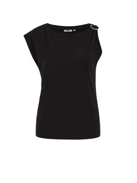 Top We Fashion černý
