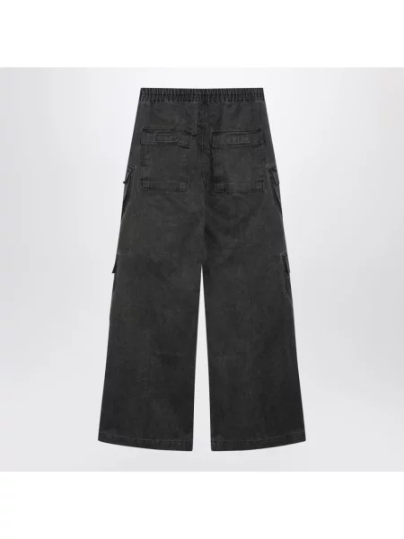 Spodnie cargo Rick Owens szare