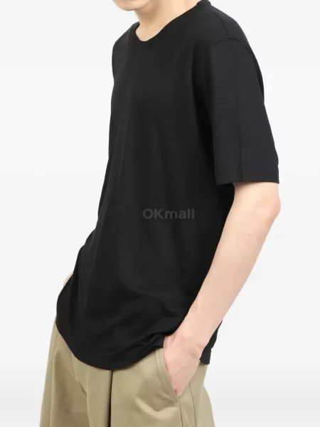 Tricou Lardini scurt maro