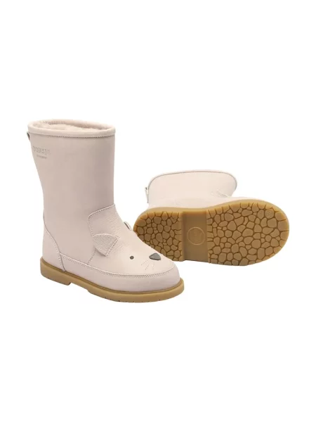 Donsje ghete de iarna pentru copii din piele Wadudu Classic Boots Cat roz