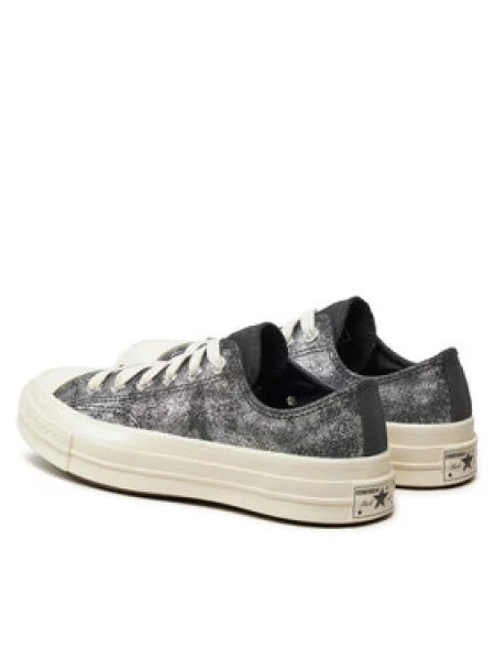 Converse Tornacipő Chuck 70 Suede Shimmer Ox szürke
