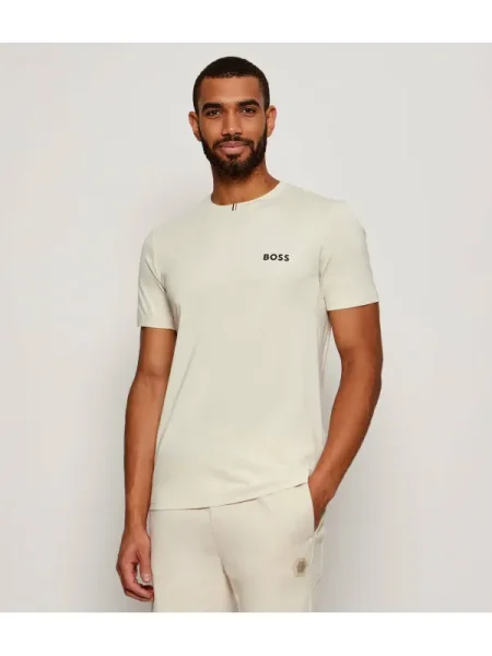BOSS GREEN Tricou Tee verde