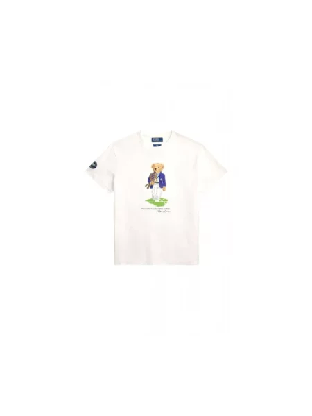 Ralph Lauren Koszulki Mężczyzna XL Ralph Lauren Tops > T-Shirts biały