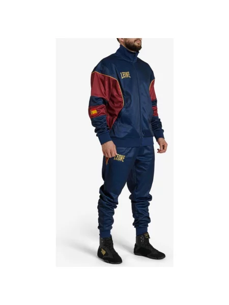 Dres Leone Hiszpania granatowy S czerwony