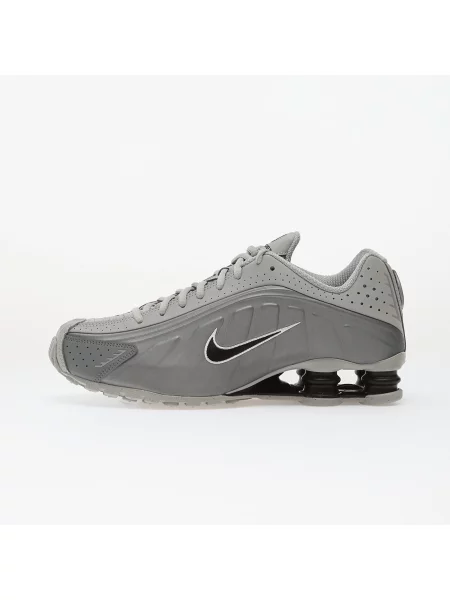 Trampki Nike Shox R4 Lt Smoke Grey/ Black-Smoke Grey-White EUR 43 białe