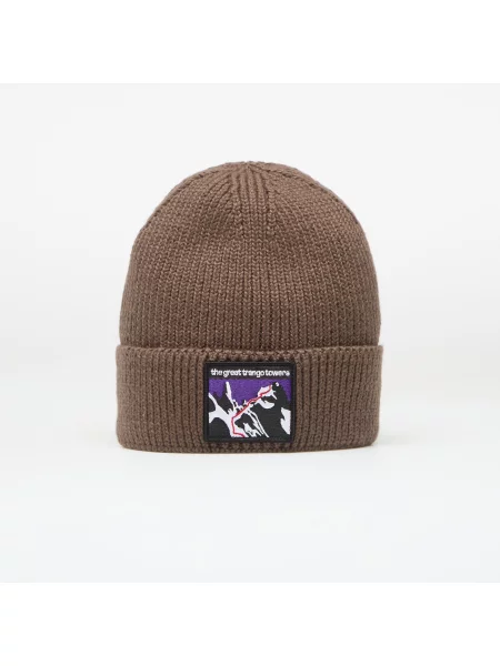 Čepice The North Face TNF Logo Box Cuffed Beanie Smokey Grey Universal šedý