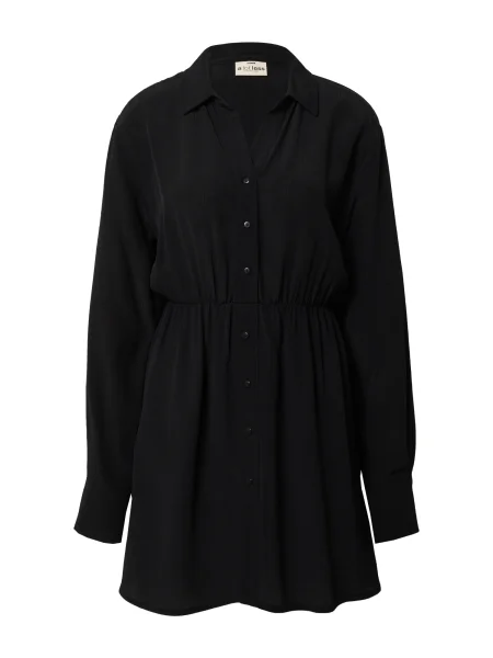 A LOT LESS Dolga srajca Delia' črna