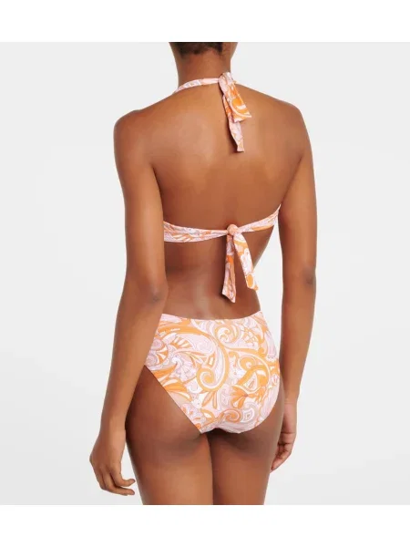 Bikini Melissa Odabash cu imagine portocaliu