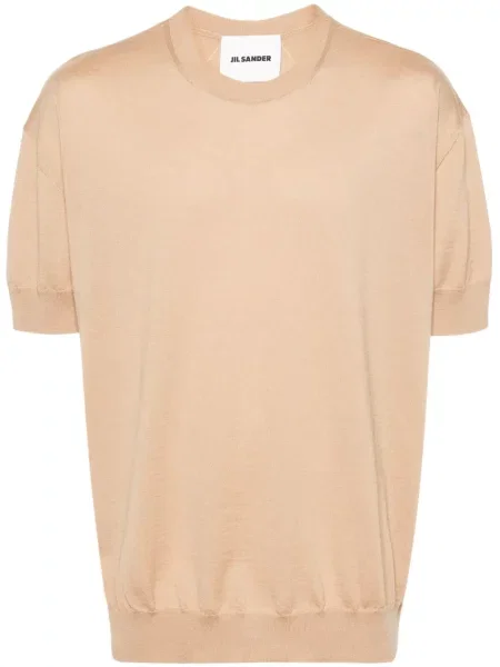 Pulover Jil Sander de lână scurt