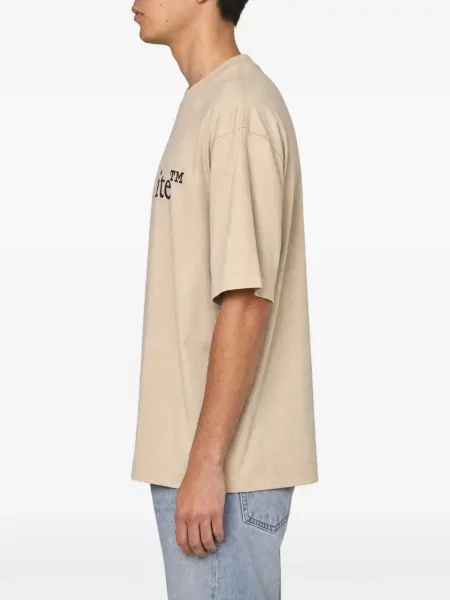 Tricou Off-white cu imagine alb