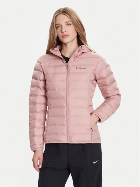 Columbia Geacă din puf Lake II roz
