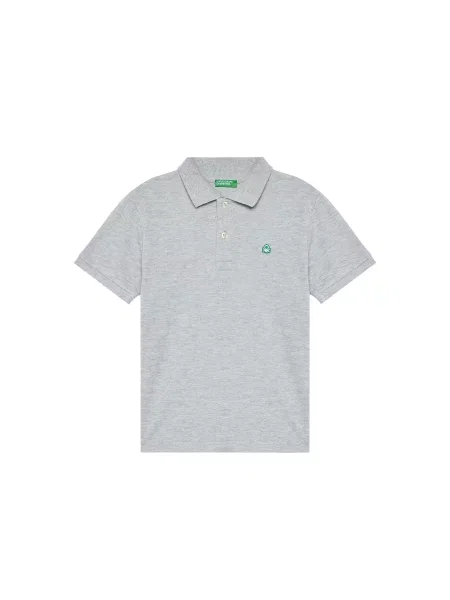 United Colors Of Benetton Polo majica Regular Fit siva