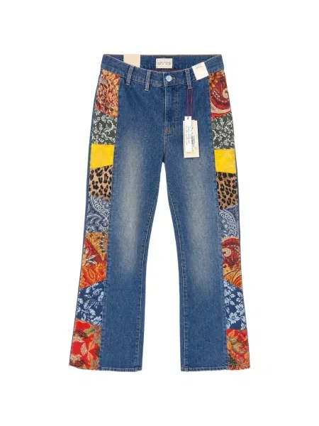 Blugi evazați Alice + Olivia evazate albastru