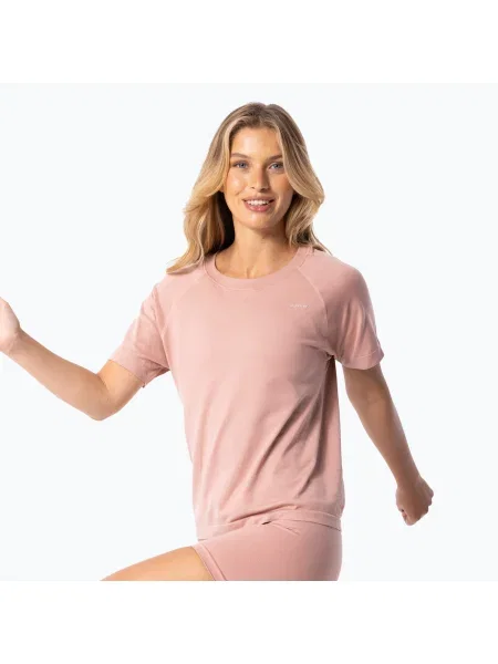 Tricou de antrenament pentru femei Carpatree Simply Seamless neted roz
