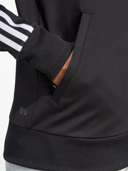 Șosete Adidas cu dungi cu broderie albastru