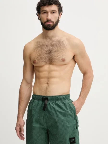 Pantaloni scurți Ea7 verde