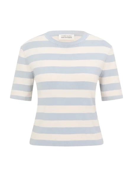 Guido Maria Kretschmer Tricou Maria albastru deschis alb