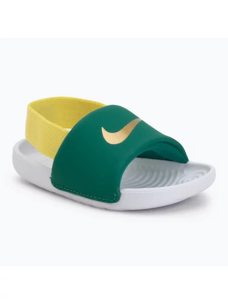 Nike Kawa gyerek papucs malachite/sonic yellow. Méret: 22 EU sárga