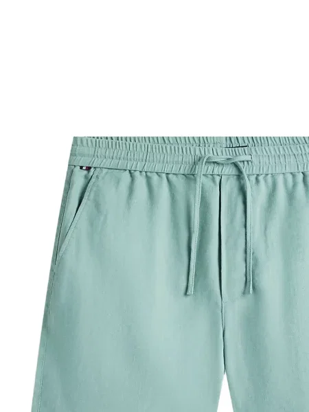 Pantaloni scurți Tommy Hilfiger cu cordon verde