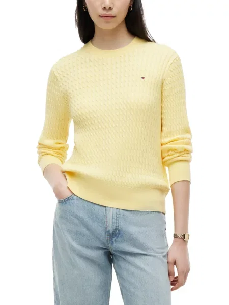 Pulover Tommy Hilfiger galben