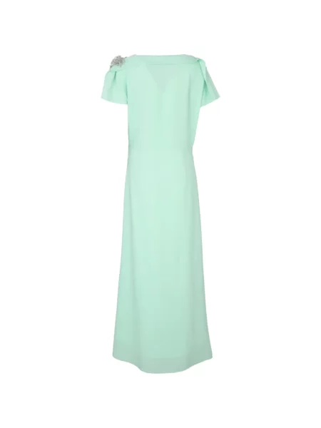 Rochie maxi Loodyana cu mărgele verde
