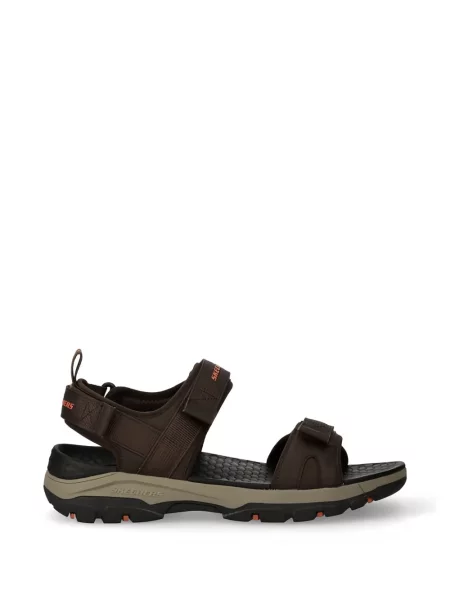 Sandale Skechers cu autograf maro