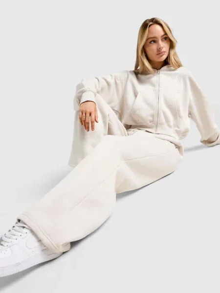 Jordan Spodnie W Brooklyn Fleece Oh beżowe