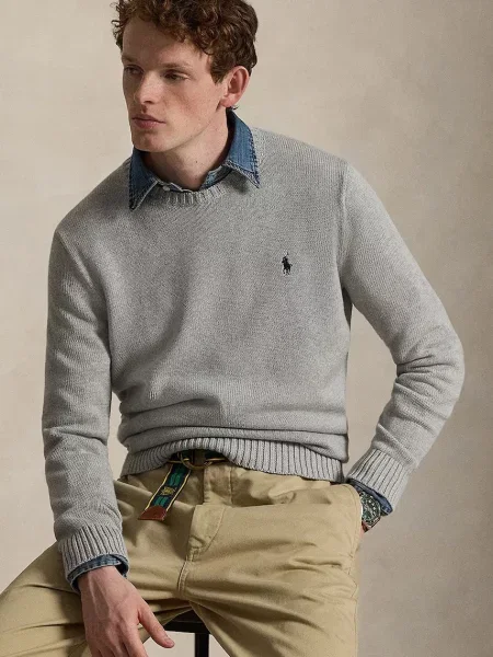 Polo Ralph Lauren Pulover siva