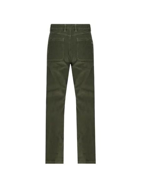 Pantaloni Napapijri de catifea cord verde