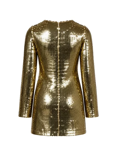 Lung rochie mini Dolce & Gabbana cu paiete