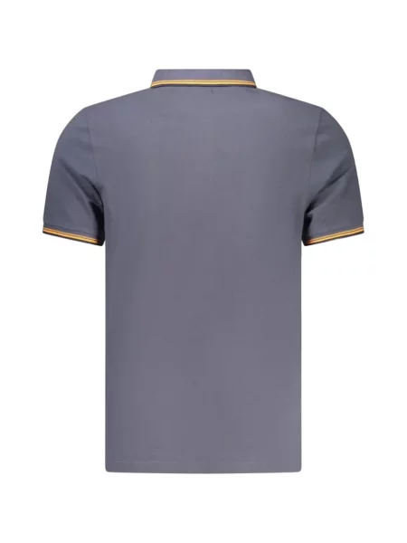 Tricou polo North Sails cu autograf albastru