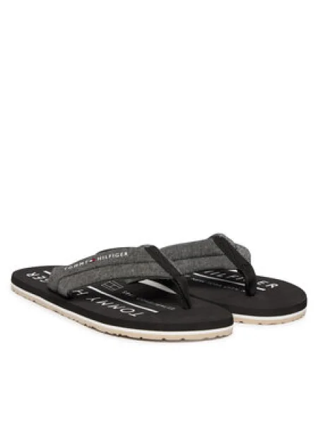 Papucs Tommy Hilfiger fekete