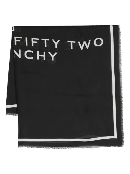 Fular Givenchy cu imagine negru