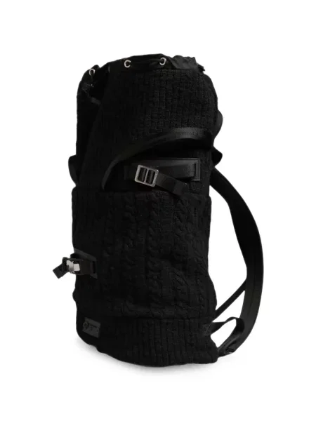 Rucsac Dolce & Gabbana tricotate negru