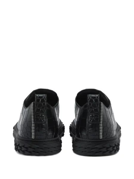Маратонки Giuseppe Zanotti с връзки с дантела черно