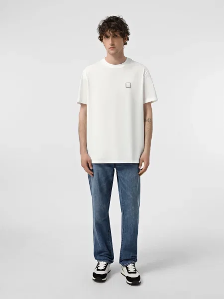 Прямі джинси Armani Exchange синій