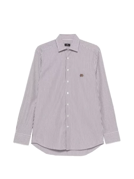 Cămașă Etro cu broderie alb
