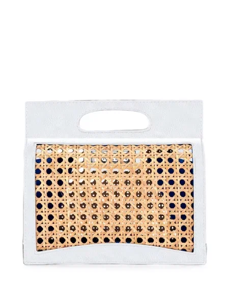Geantă shopper Tyler Ellis alb