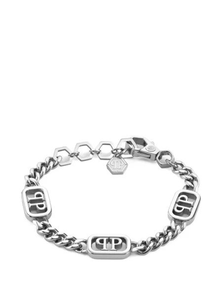 Гривна Philipp Plein с автограф сребристо