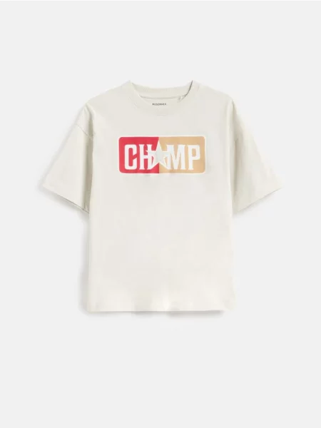 Reserved Tricou din deschis gri
