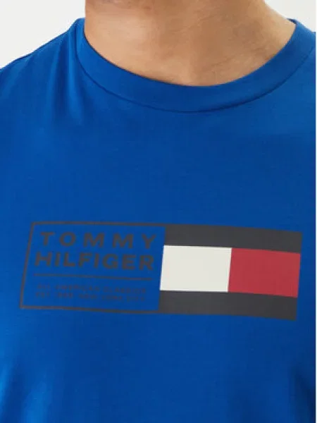 Tommy Hilfiger Marškinėliai Brand Love Box mėlyna