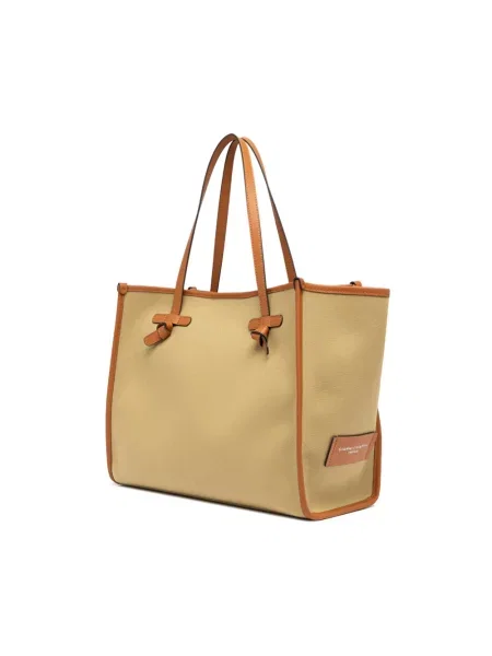 Shopperka Gianni Chiarini skórzana zielona