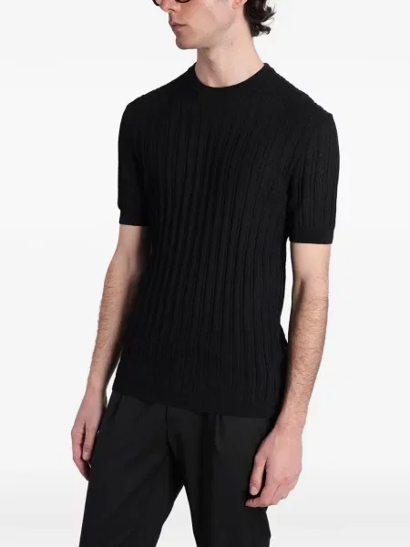 Tricou Low Brand tricotate negru