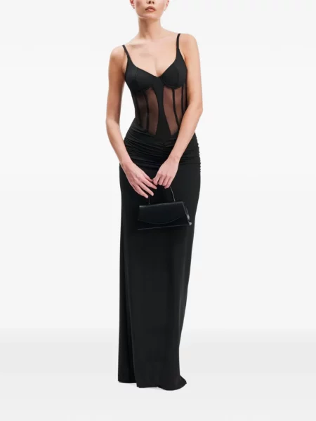 Rochie maxi Ow Collection negru