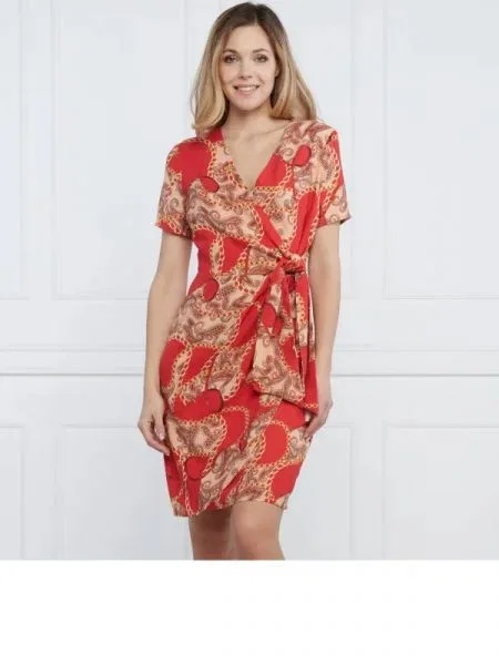 Marciano Guess Rochie PAISLEY roșu