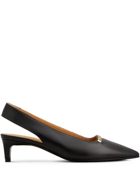 Pantofi cu toc Tod's slingback negru