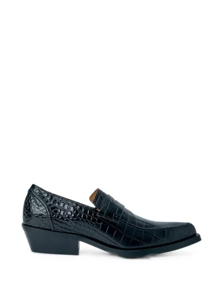 Pantofi loafer Our Legacy din piele negru