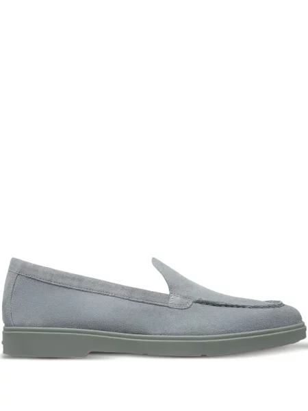 Loafers Santoni σουέντ μπλε