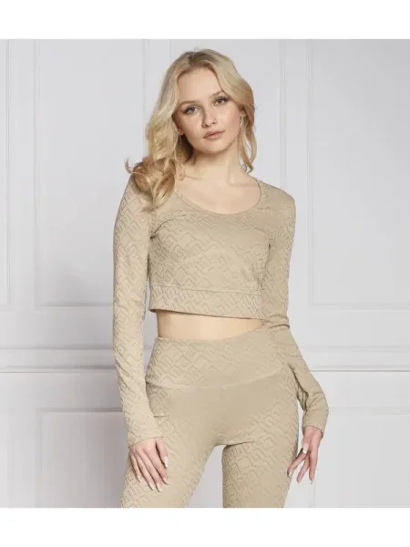 GUESS ACTIVE Top DANA | Cropped Fit bej