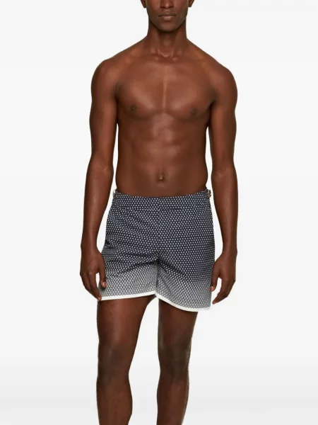Slip de baie Orlebar Brown cu imagine albastru